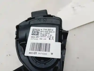 Second-hand car spare part accelerator pedal for citroen c3 feel oem iam references 9671433780  