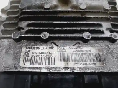 Pièce détachée automobile d'occasion Calculateur Moteur Ecu pour CITROEN C3 1.4 HDI (68 CV) 1.4 HDi Références OEM IAM 9650670480  
