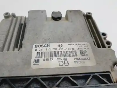 Second-hand car spare part ECU ENGINE CONTROL for OPEL ASTRA GTC  OEM IAM references 55560810  