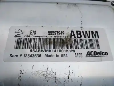 Pezzo di ricambio per auto di seconda mano modulo elettronico per opel corsa d expression riferimenti oem iam 55597949  