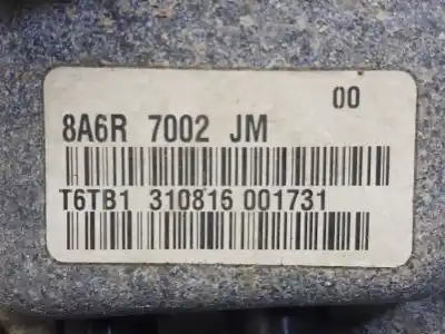 Автозапчасти б/у коробка передач за ford fiesta (ccn) trend ссылки oem iam 8a6r7002jm  5-marcha