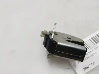 Peça sobressalente para automóvel em segunda mão fechadura do mala por fiat doblo ii (152) pop referências oem iam 052060736