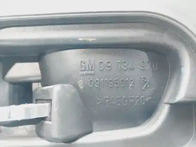Автозапчастина б/у внутрішня задня права ручка для opel vectra b (j96) 1.6 i 16v (f19) посилання на oem iam 09134970  