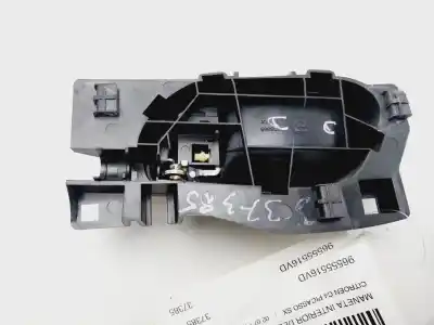 Автозапчастина б/у усередині передня права ручка для citroen c4 picasso i monospace (ud_) 1.6 hdi посилання на oem iam 96555516vd  