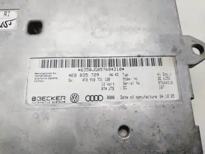 Автозапчасти б/у электронный модуль за AUDI A6 C6 (4F2) 2.0 TDI ссылки OEM IAM 4E0035729  