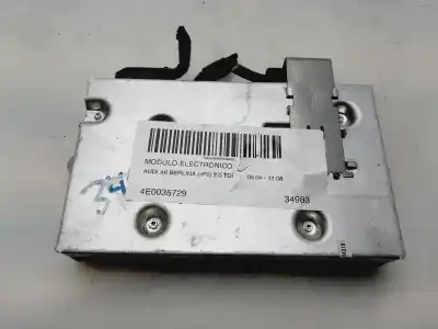 Pezzo di ricambio per auto di seconda mano modulo elettronico per audi a6 c6 (4f2) 2.0 tdi riferimenti oem iam 4e0035729  