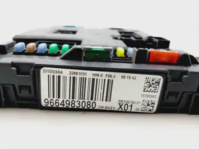 Second-hand car spare part bsi control unit for peugeot 207 confort oem iam references 9664983080  
