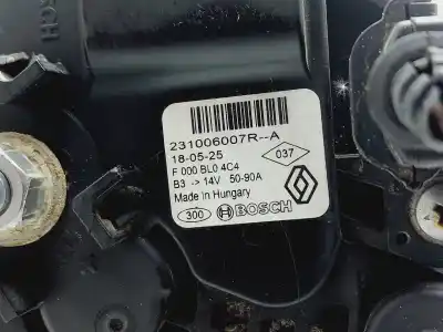 Pièce détachée automobile d'occasion Alternateur pour RENAULT CLIO IV Limited Références OEM IAM 231006007R  