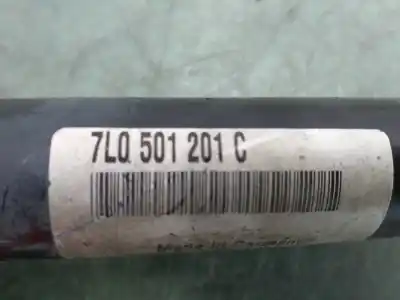 Second-hand car spare part rear left transmission for porsche cayenne (9pa) turbo 4.5 oem iam references 7l0501201c  