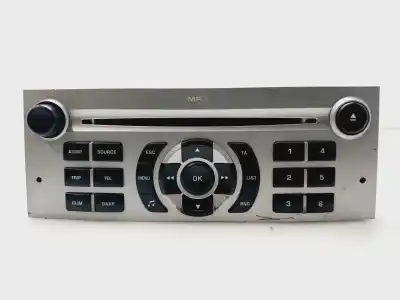 Second-hand car spare part AUDIO SYSTEM / RADIO CD for PEUGEOT 407 SW  OEM IAM references 9660647677  
