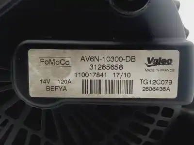 Автозапчастина б/у генератор для ford fiesta (cb1) titanium посилання на oem iam av6n10300db  