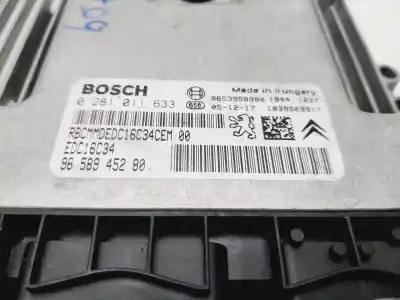Автозапчасти б/у блок управления двигателем за peugeot 407 st confort ссылки oem iam 9658945280  