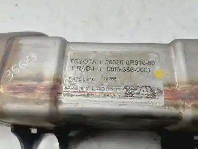 Gebrauchtes Autoersatzteil EGR-KÜHLER zum TOYOTA AURIS  OEM-IAM-Referenzen 256800R010  