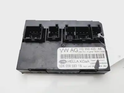 Peça sobressalente para automóvel em segunda mão módulo eletrônico por seat leon (1p1) stylance / style referências oem iam 1k0959433  
