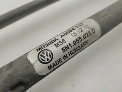 Pezzo di ricambio per auto di seconda mano tiranti e motorino del tergicristallo anteriore per volkswagen tiguan (5n2) t1 bmt riferimenti oem iam 5n1955023d
