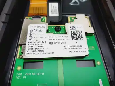 Автозапчастина б/у електронний модуль для tesla model 3 basis rwd 325 cv / 239 kw посилання на oem iam 183235600b  