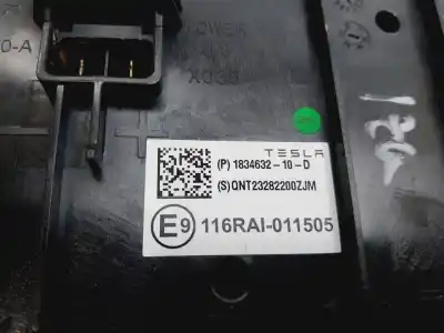 Автозапчастина б/у електронний модуль для tesla model 3 basis rwd 325 cv / 239 kw посилання на oem iam 183463210d  