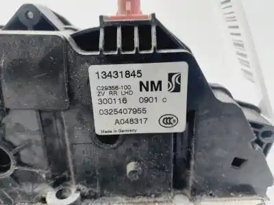 Автозапчасти б/у замок задней правой двери за opel corsa e selective ссылки oem iam 13431845  