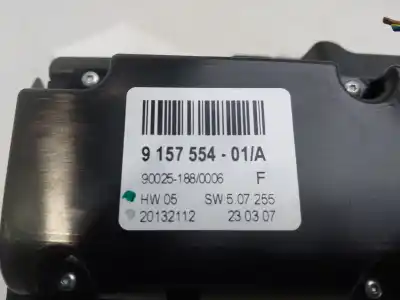Peça sobressalente para automóvel em segunda mão Comando De Sofagem (chauffage / Ar Condicionado) por BMW X5 (E70) 3.0d Referências OEM IAM 9157554  