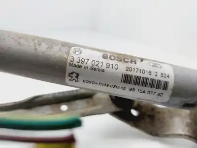 Peça sobressalente para automóvel em segunda mão Motor Do Limpa Para Brisas por PEUGEOT 2008 (--.2013->) Allure Referências OEM IAM 9815497780  