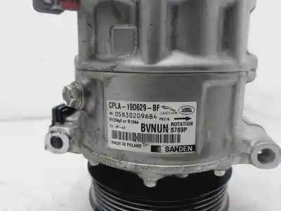 Peça sobressalente para automóvel em segunda mão compressor de ar condicionado a/a a/c por jaguar xe r-sport referências oem iam cpla19d629bf  
