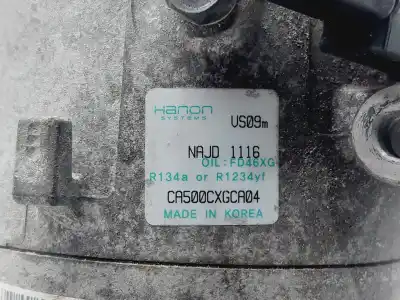 Pezzo di ricambio per auto di seconda mano compressore aria condizionata per kia picanto (ja) concept riferimenti oem iam ca500cxgca04  