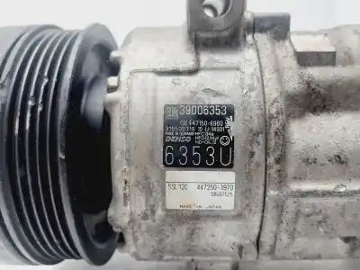 Second-hand car spare part air conditioning compressor for opel corsa e selective oem iam references 39006353   Second-hand car spare part air conditioning compressor for opel corsa e selective oem iam references 39006353