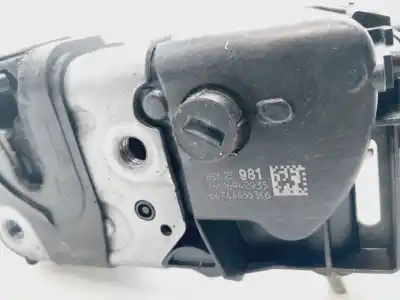 Peça sobressalente para automóvel em segunda mão fechadura da porta dianteira esquerda por citroen c3 feel referências oem iam 9812398180  
