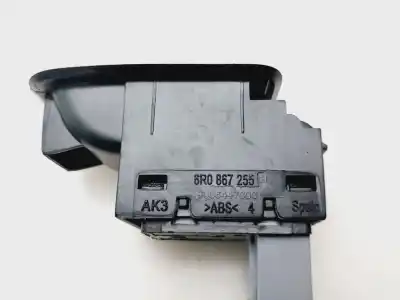 Second-hand car spare part right front power window switch for volkswagen polo v (6r1, 6c1) 1.2 oem iam references 6r0867255h