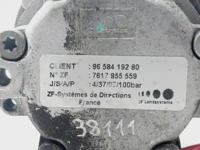 Tweedehands auto-onderdeel Stuurpomp voor PEUGEOT 407 SW SR Confort OEM IAM-referenties 9658419280  