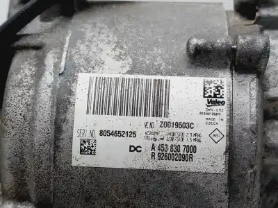 Pezzo di ricambio per auto di seconda mano compressore aria condizionata per smart forfour basis (66kw) (453.044) 90 cv / 66 kw riferimenti oem iam a4538307000  