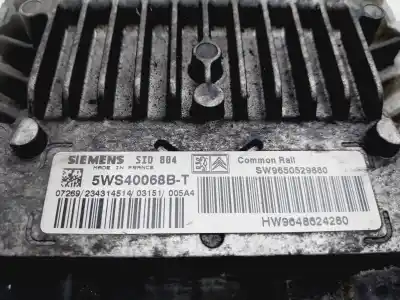 Pièce détachée automobile d'occasion Calculateur Moteur Ecu pour CITROEN C3 1.4 HDI (68 CV) 1.4 HDi Références OEM IAM 9650529880  