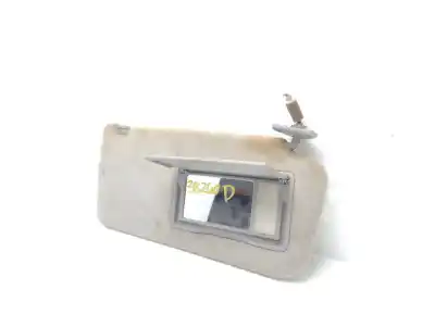 Second-hand car spare part right sunshade for mitsubishi montero (v60/v70) 3.2 di-d all-four oem iam references mr620204  