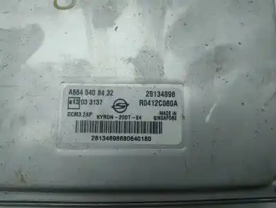 Second-hand car spare part ecu engine control for ssangyong kyron 200 xdi limited oem iam references a6645408432  