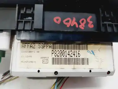 Pezzo di ricambio per auto di seconda mano display multifunzione per renault scenic (ja..) 1.9 dci authentique riferimenti oem iam 8200142416  