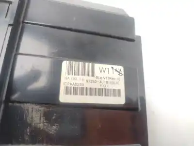 Peça sobressalente para automóvel em segunda mão comando de sofagem (chauffage / ar condicionado) por kia sportage drive 4x2 referências oem iam 972503u101