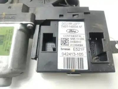 Pezzo di ricambio per auto di seconda mano motore alzacristalli posteriore sinistro per ford kuga (cbv) titanium riferimenti oem iam 7m5t14b534af