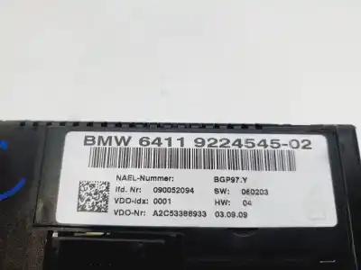 Second-hand car spare part climate control for bmw x1 (e84) sdrive 20 d oem iam references 64119224545  