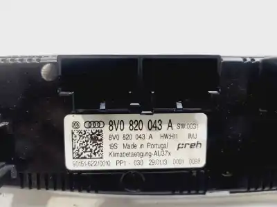 Second-hand car spare part climate control for audi a3 (8v) ambition oem iam references 8v0820043a  