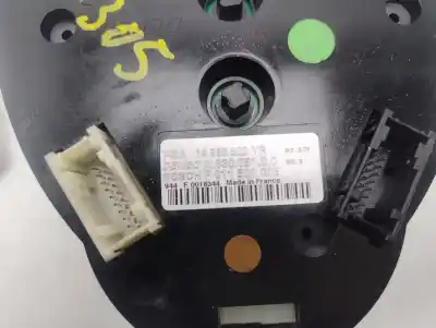 Peça sobressalente para automóvel em segunda mão comando de sofagem (chauffage / ar condicionado) por citroen c8 2.2 hdi 16v premier ii referências oem iam 14986800yr  