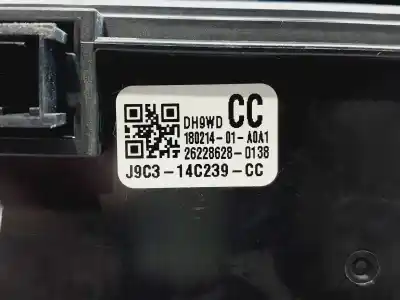 Peça sobressalente para automóvel em segunda mão comando de sofagem (chauffage / ar condicionado) por jaguar e-pace se awd 150 cv / 110 kw referências oem iam j9c314c239cc  