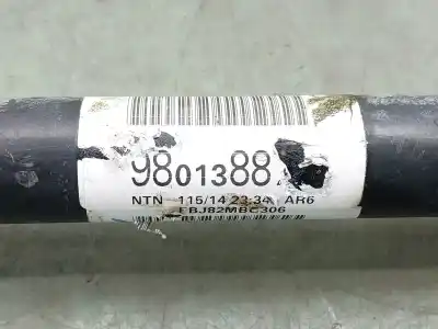 Second-hand car spare part front right transmission for citroen c3 seduction oem iam references 9801388680  