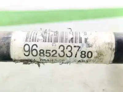 Peça sobressalente para automóvel em segunda mão transmissão dianteira esquerda por citroen c3 sx referências oem iam 9685233780  