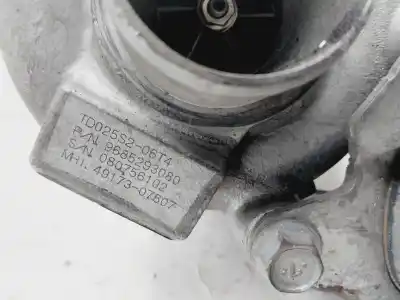 İkinci el araba yedek parçası turbosarj için peugeot 307 break/sw (s2) sw pack + 90 cv / 66 kw oem iam referansları 9685293080  