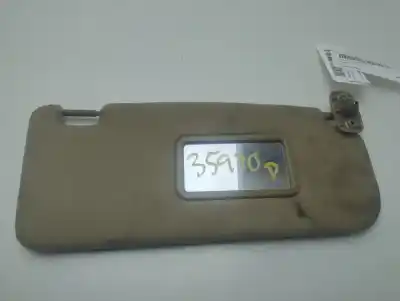 Second-hand car spare part right sunshade for ssangyong rodius xdi oem iam references 7614021000  
