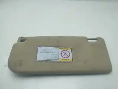 Second-hand car spare part right sunshade for ssangyong rodius xdi oem iam references 7614021000  