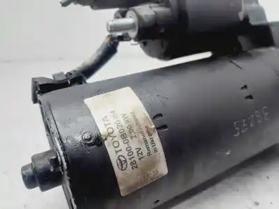 Peça sobressalente para automóvel em segunda mão motor de arranque por toyota corolla (e12) 2.0 d-4d sol sedán referências oem iam 281000b02084  