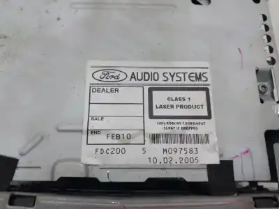 Автозапчастина б/у аудіо система / радіо Cd для FORD FOCUS C-MAX (CAP) Trend (D) Посилання на OEM IAM 4M5T18C815AD  