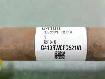 Peça sobressalente para automóvel em segunda mão transmissão dianteira direita por kia ceed concept 100 cv / 74 kw referências oem iam 49501g4100  