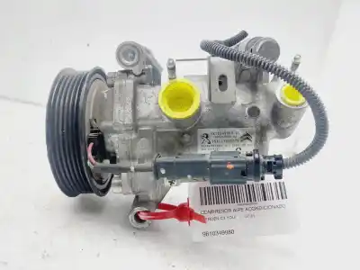 Second-hand car spare part Air Conditioning Compressor for CITROEN C3 YOU  81 CV / 60 KW OEM IAM references 9810349980  